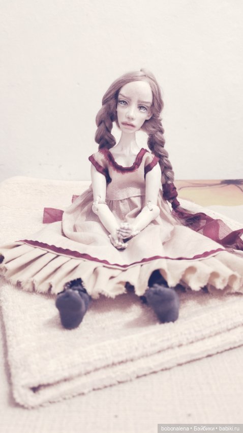 Март. Ева — Авторские шарнирные куклы своими руками: лепка (фото 9)