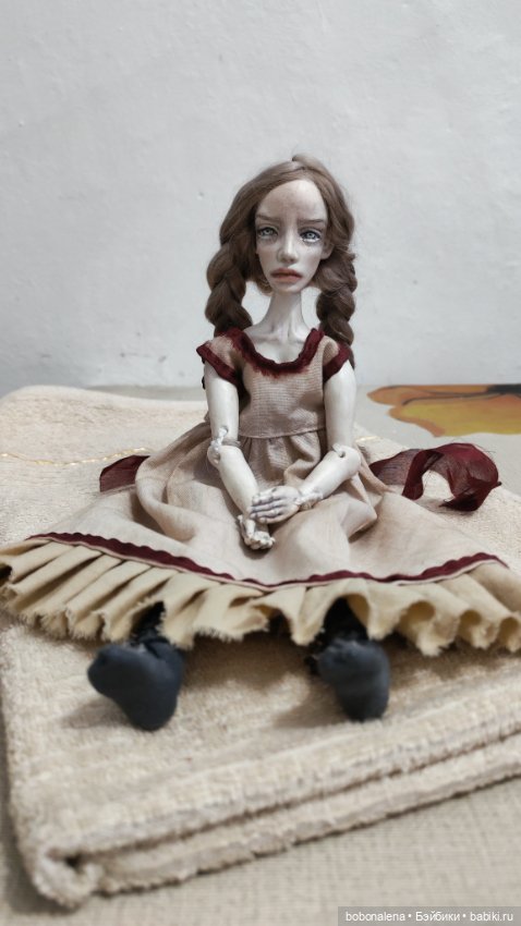 Март. Ева — Авторские шарнирные куклы своими руками: лепка (фото 3)