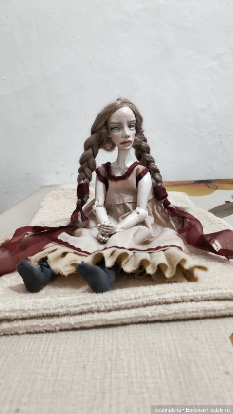 Март. Ева — Авторские шарнирные куклы своими руками: лепка (фото 7)