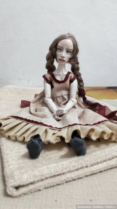Март. Ева — Авторские шарнирные куклы своими руками: лепка (фото 4)