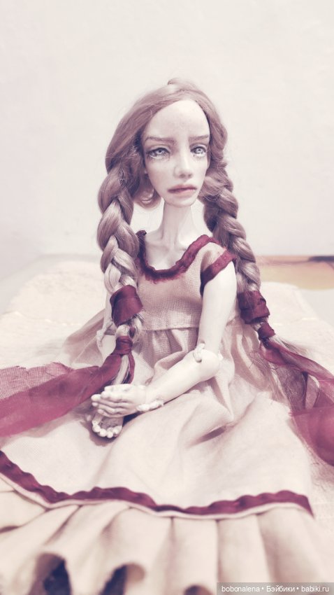 Март. Ева — Авторские шарнирные куклы своими руками: лепка (фото 8)