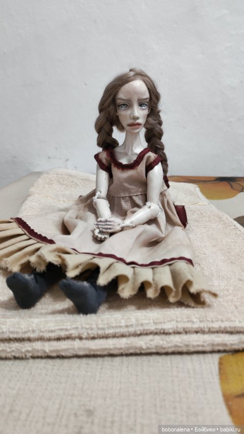 Март. Ева — Авторские шарнирные куклы своими руками: лепка