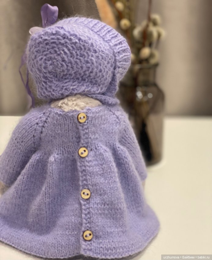 Лавандовая медведица☺️ — Авторские мишки Тедди и друзья: фото (фото 3)