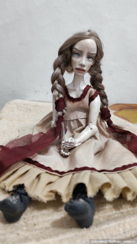 Март. Ева — Авторские шарнирные куклы своими руками: лепка (фото 5)