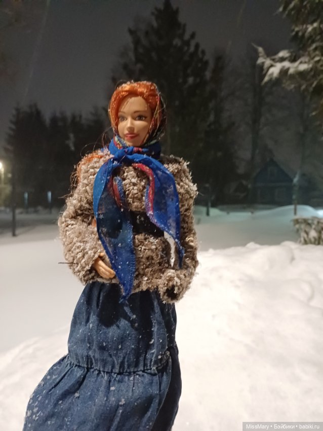 Ветер ночью хмурится, замело пути