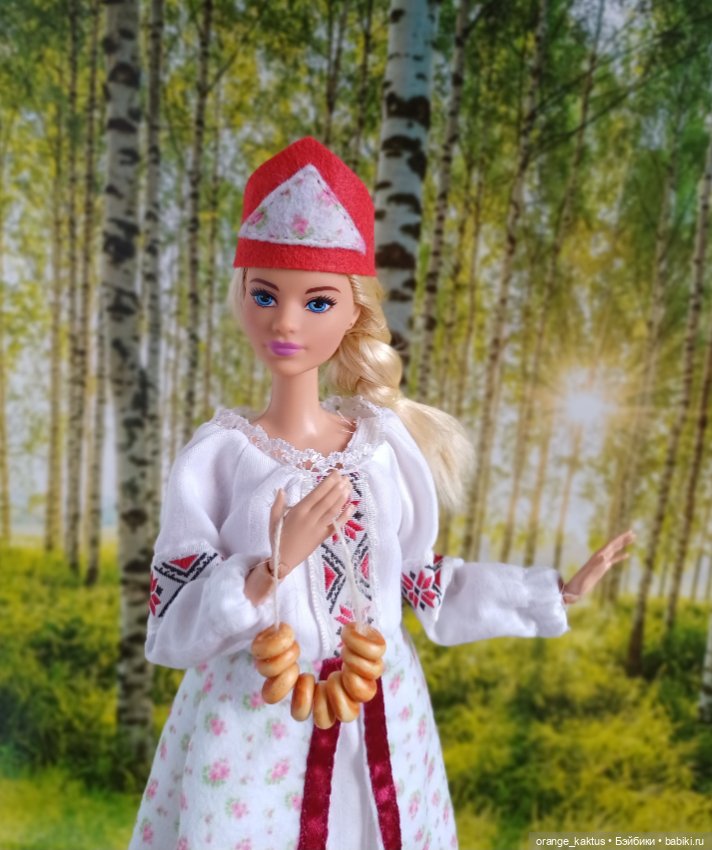 Русский народный костюм — Куклы Barbie (Барби): Looks