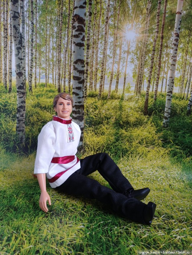 Русский народный костюм — Куклы Barbie (Барби): Looks (фото 7)