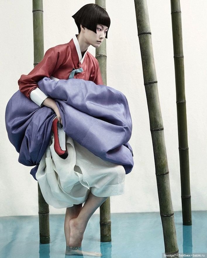 K-Wave - Ханбок Vogue 2007 (фото 3)