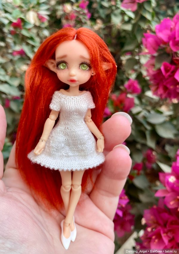 В белом — Авторские куклы BJD (БЖД) у нас дома: фото (фото 4)