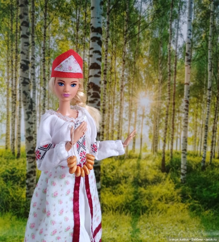 Русский народный костюм — Куклы Barbie (Барби): Looks