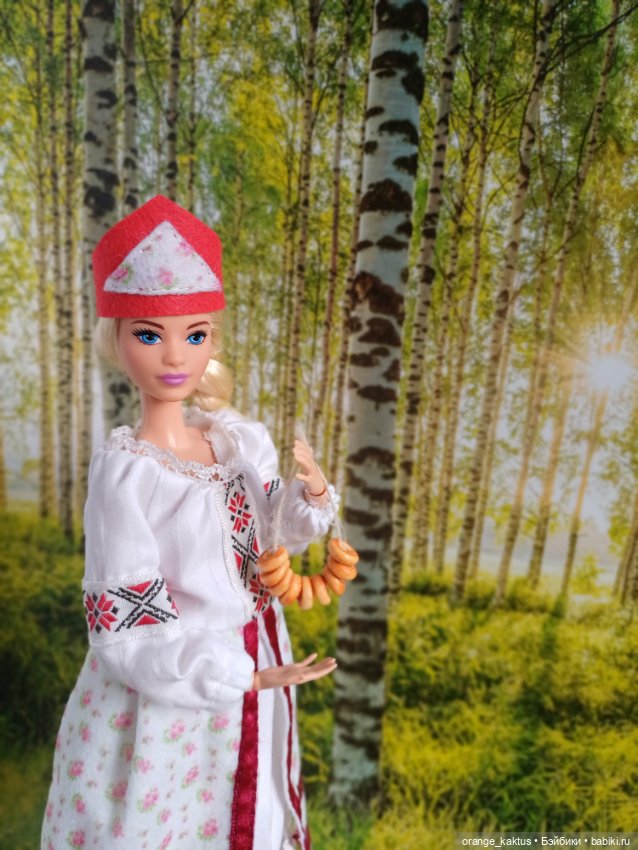 Русский народный костюм — Куклы Barbie (Барби): Looks (фото 3)