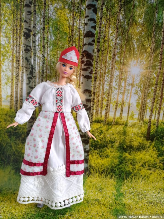 Русский народный костюм — Куклы Barbie (Барби): Looks