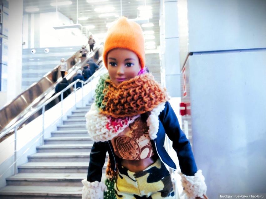 Barbie Fashionistas 44 и очень снежная Москва февраль 2026