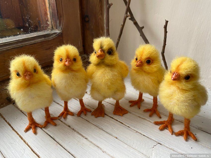 Пасхальные радости) — Валяные игрушки из шерсти: сухое валяние (фото 5)