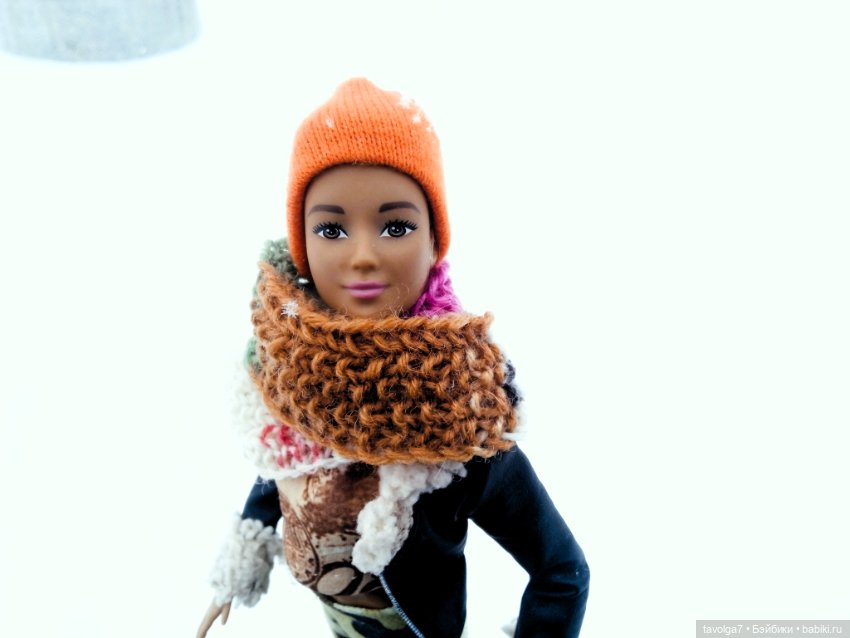 Barbie Fashionistas 44 и очень снежная Москва февраль 2026 (фото 10)