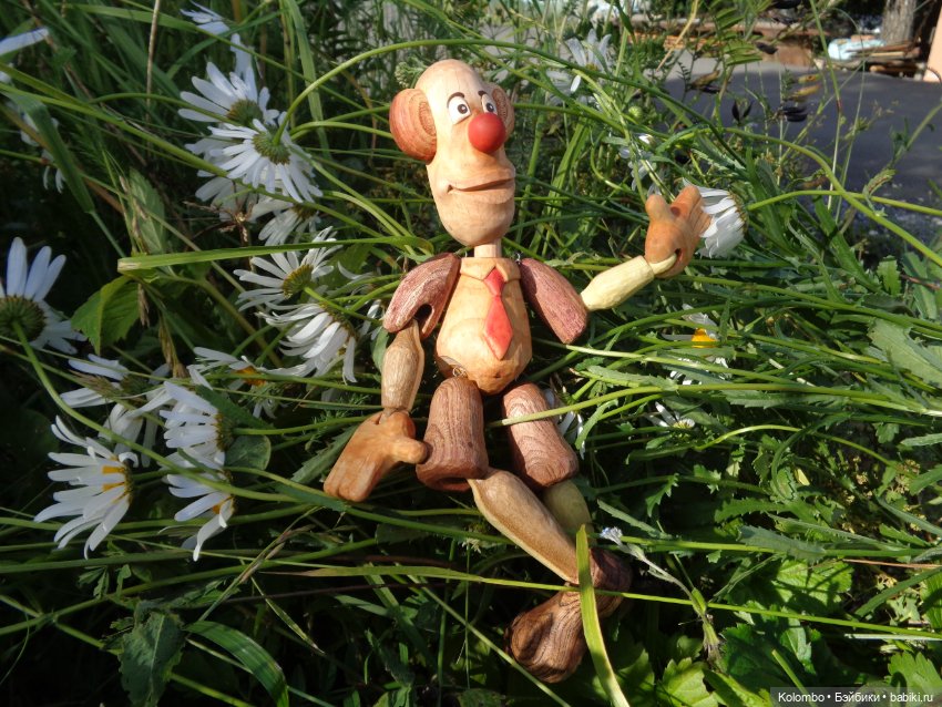 Ромашковый клоун — Домашние фото авторских игрушек: Тедди (фото 2)