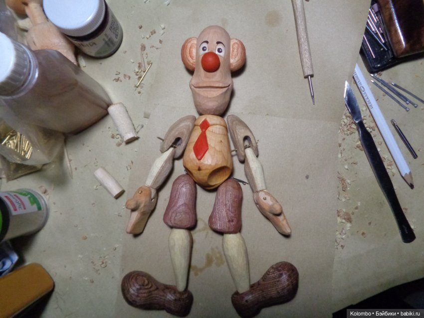 Ромашковый клоун — Домашние фото авторских игрушек: Тедди (фото 5)