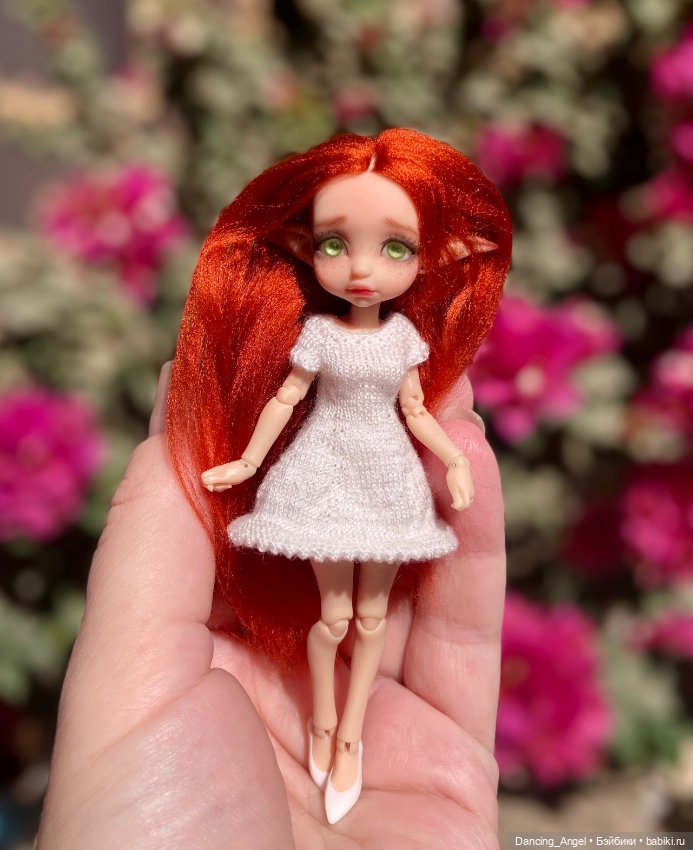 В белом — Авторские куклы BJD (БЖД) у нас дома: фото (фото 3)