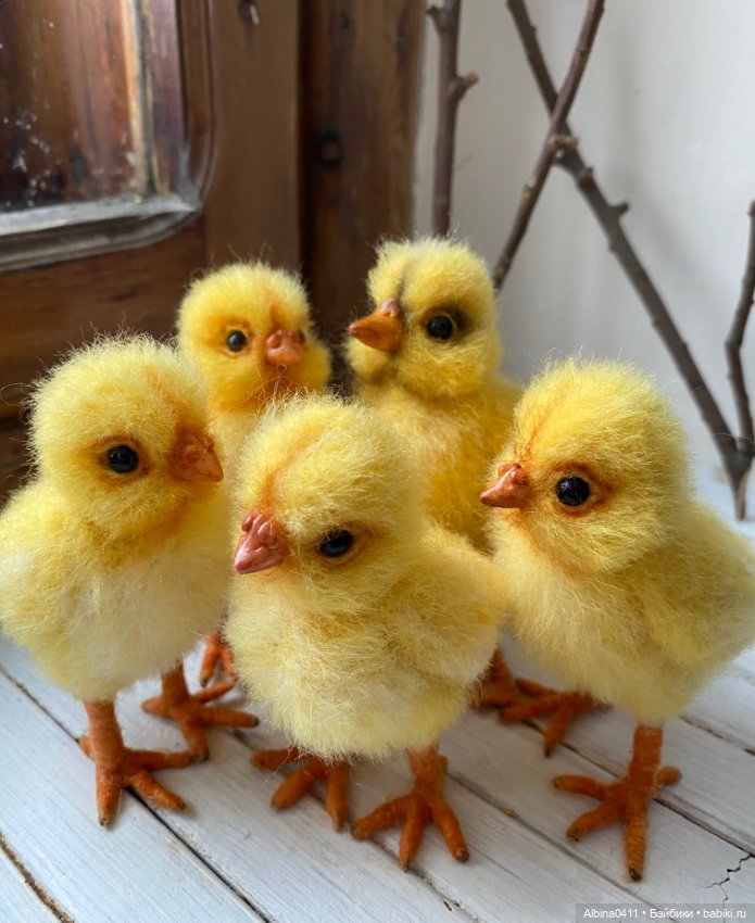 Пасхальные радости) — Валяные игрушки из шерсти: сухое валяние (фото 7)