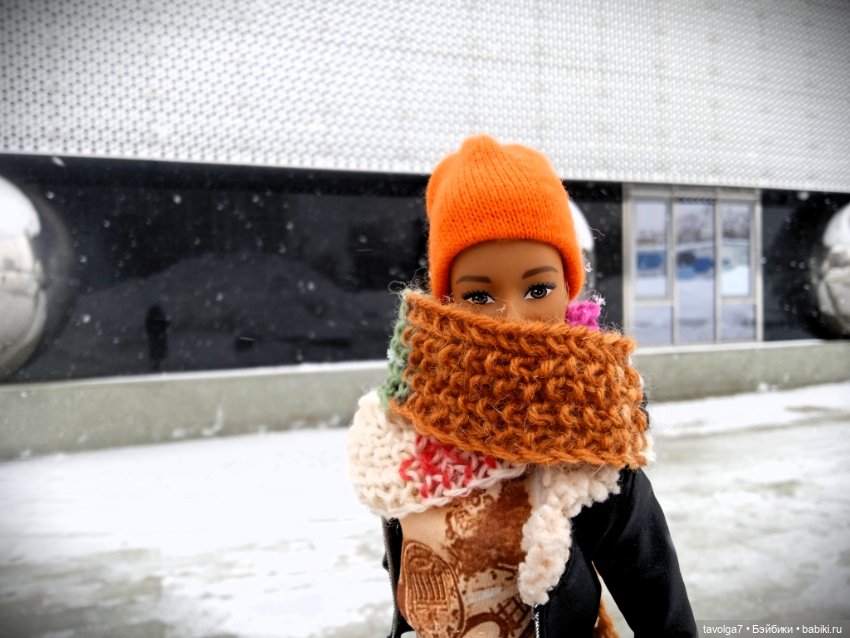 Barbie Fashionistas 44 и очень снежная Москва февраль 2026