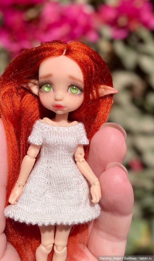 В белом — Авторские куклы BJD (БЖД) у нас дома: фото (фото 2)