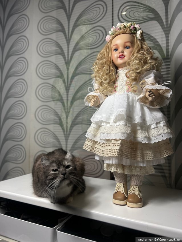 Реставрация старой немецкой куклы