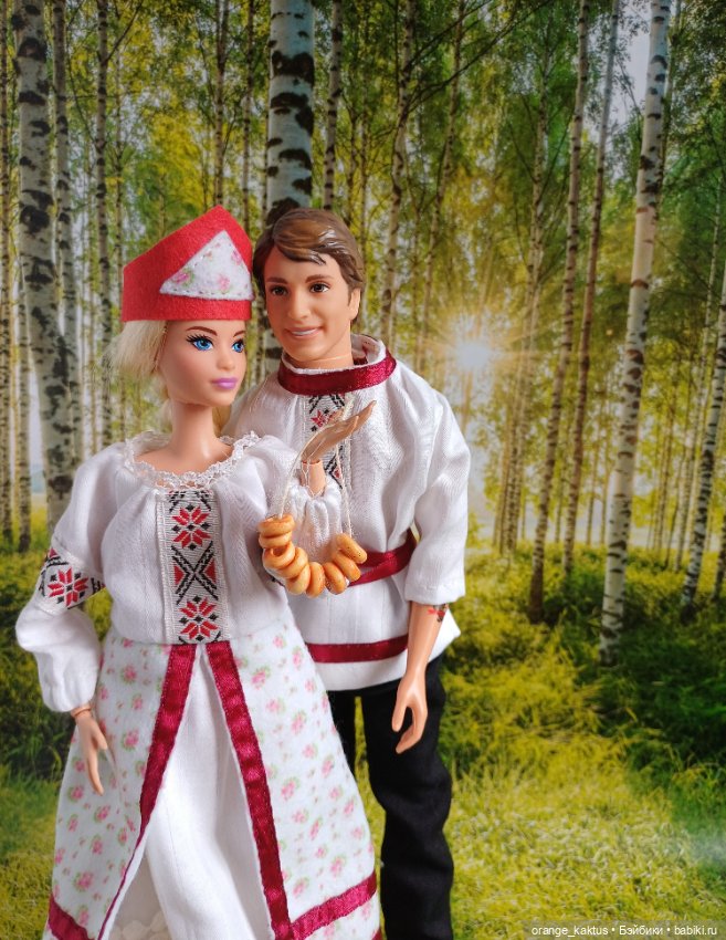 Русский народный костюм — Куклы Barbie (Барби): Looks (фото 5)
