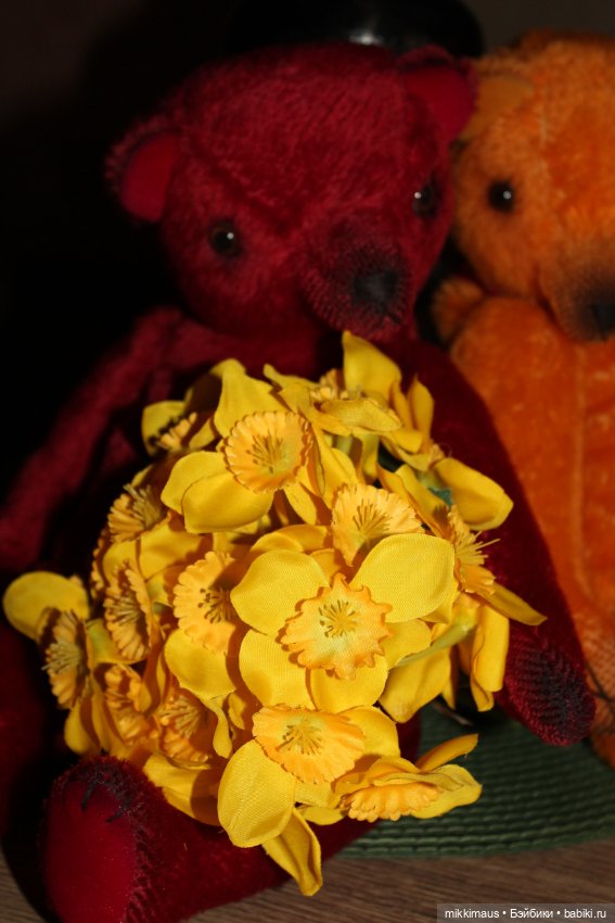 С наступающим 8 Марта — Авторские мишки Тедди и друзья: фото (фото 6)