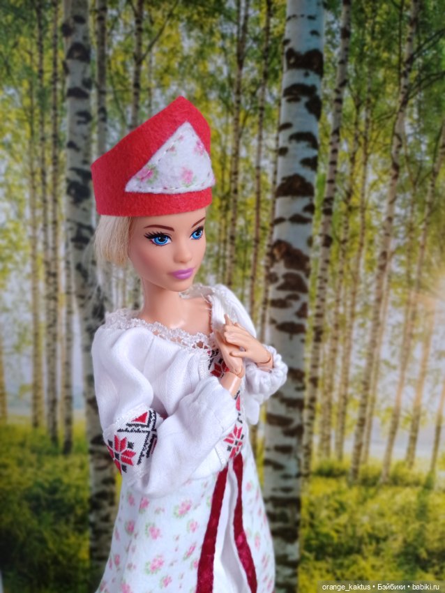 Русский народный костюм — Куклы Barbie (Барби): Looks