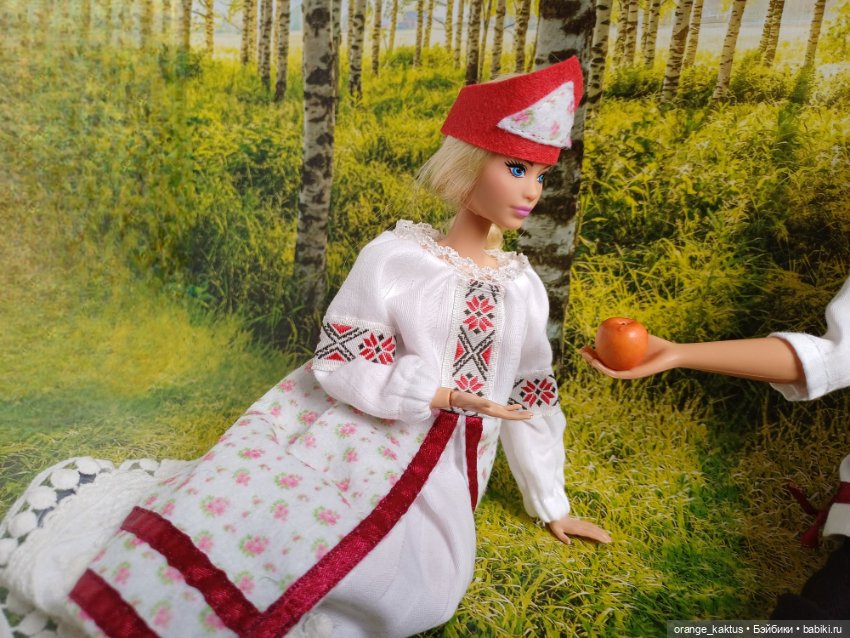 Русский народный костюм — Куклы Barbie (Барби): Looks