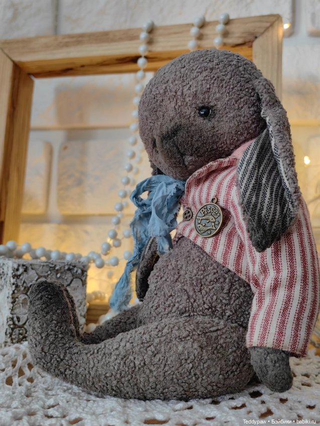 Любимый плюш🤍 — Авторские мишки Тедди и друзья: фото