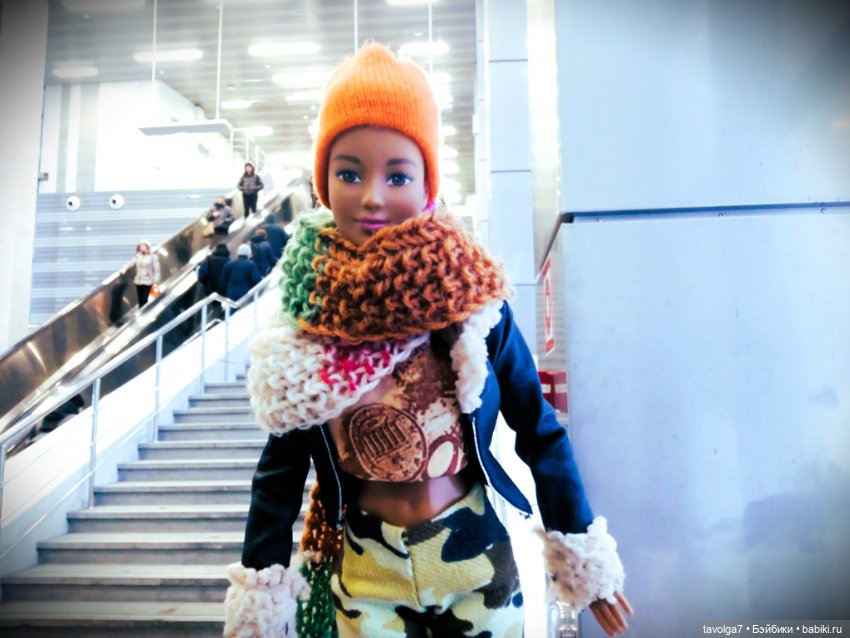 Barbie Fashionistas 44 и очень снежная Москва февраль 2026