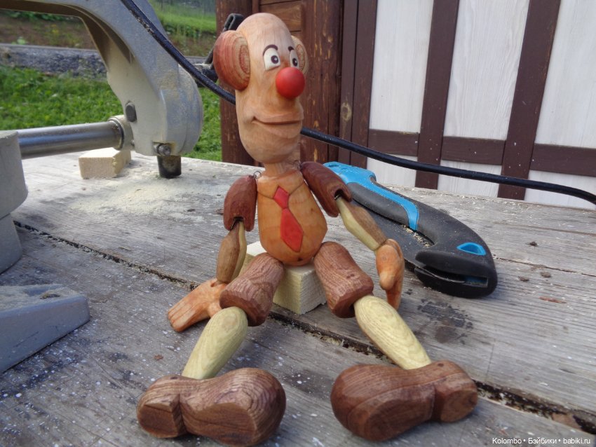 Ромашковый клоун — Домашние фото авторских игрушек: Тедди (фото 4)