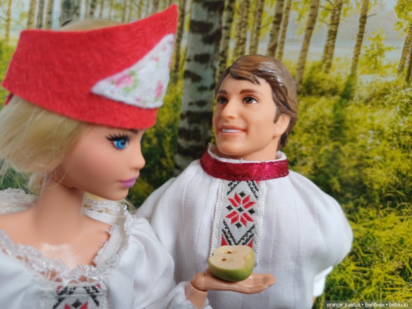 Русский народный костюм — Куклы Barbie (Барби): Looks (фото 9)