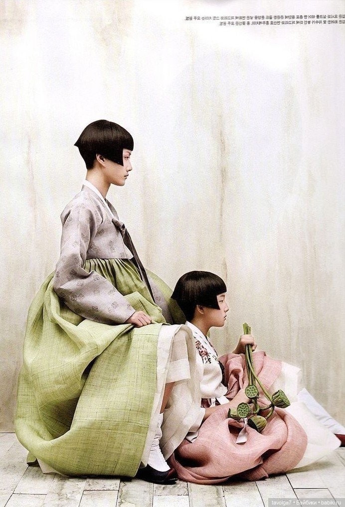 K-Wave - Ханбок Vogue 2007 (фото 8)