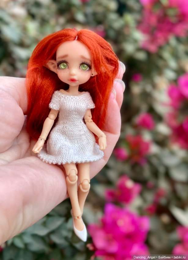 В белом — Авторские куклы BJD (БЖД) у нас дома: фото (фото 5)
