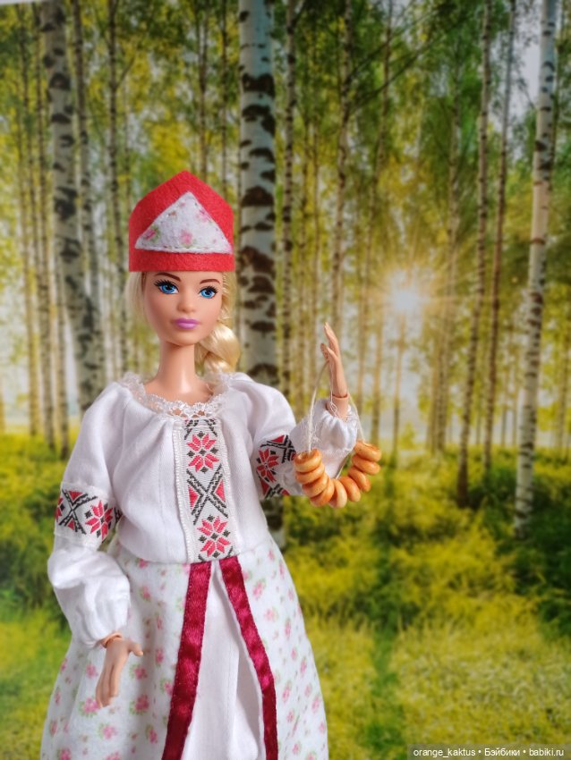 Русский народный костюм — Куклы Barbie (Барби): Looks (фото 2)