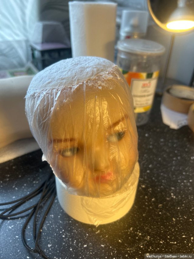 Реставрация старой немецкой куклы (фото 5)