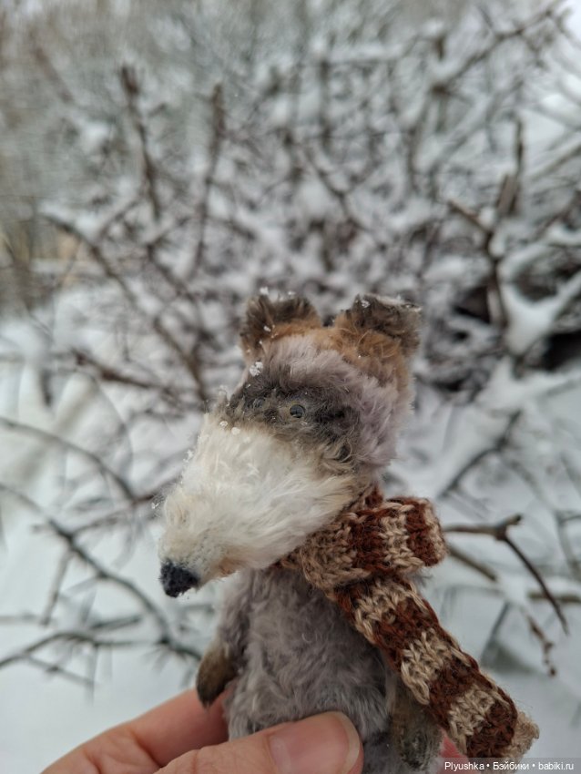 Снова снегопад — Домашние фото авторских игрушек: Тедди (фото 10)