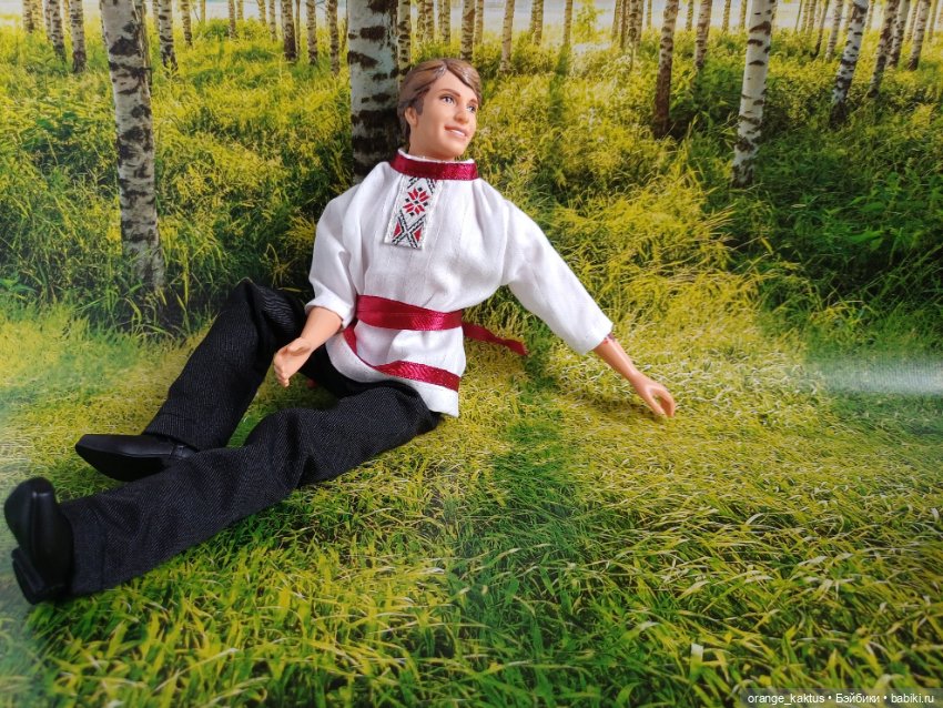 Русский народный костюм — Куклы Barbie (Барби): Looks (фото 6)