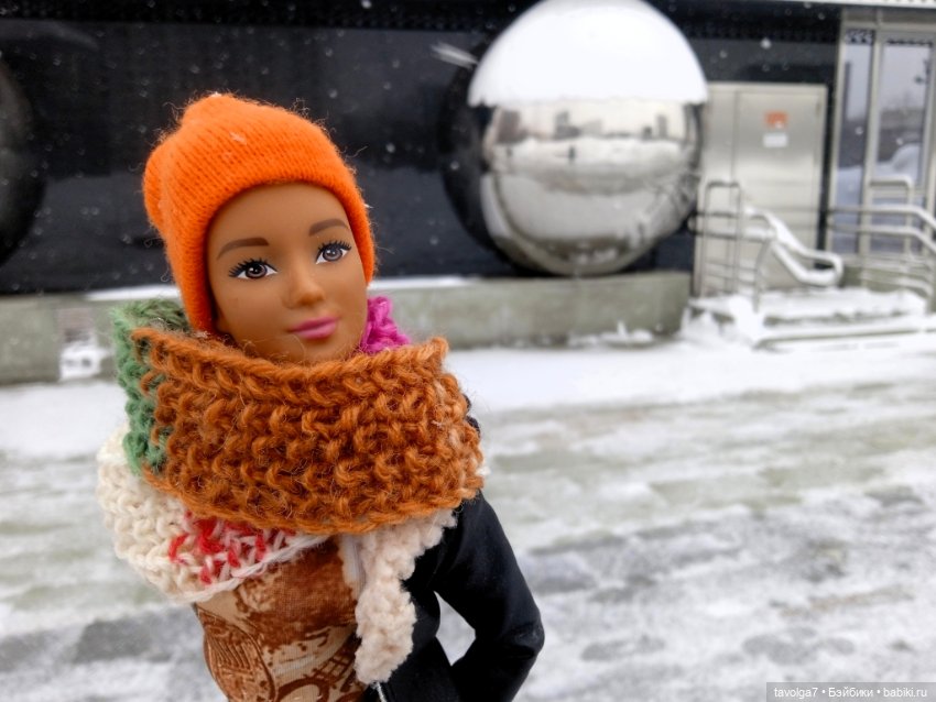 Barbie Fashionistas 44 и очень снежная Москва февраль 2026 (фото 8)