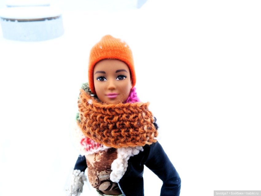 Barbie Fashionistas 44 и очень снежная Москва февраль 2026