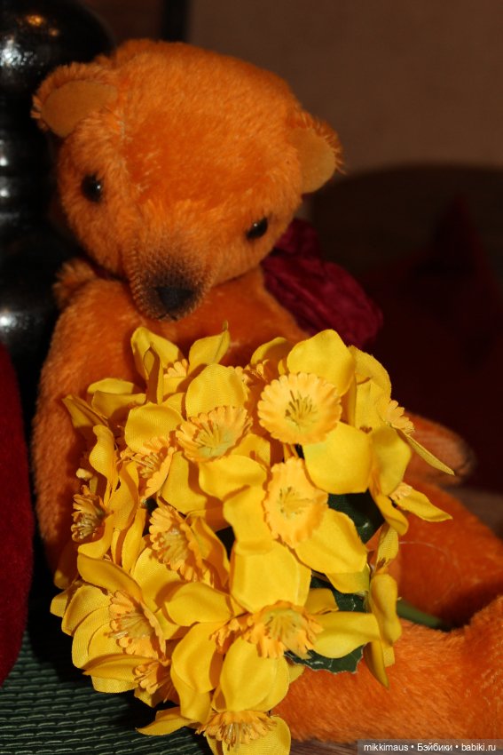 С наступающим 8 Марта — Авторские мишки Тедди и друзья: фото (фото 5)