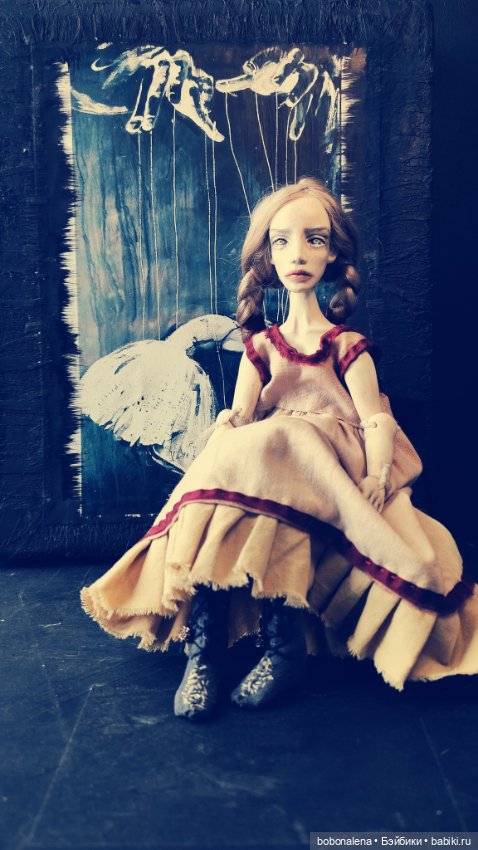 Март. Ева — Авторские шарнирные куклы своими руками: лепка