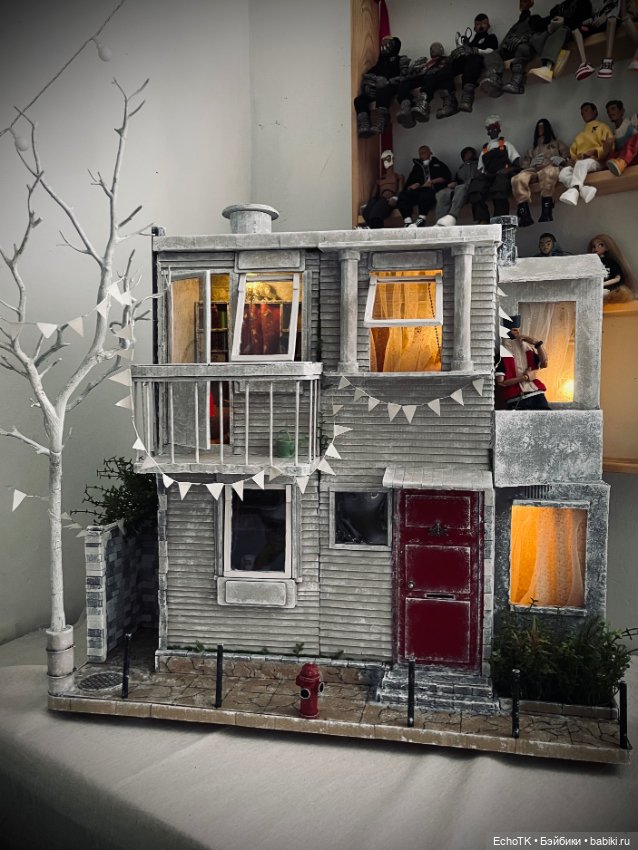 Дом Руби: завершен — Кукольные домики своими руками: фото