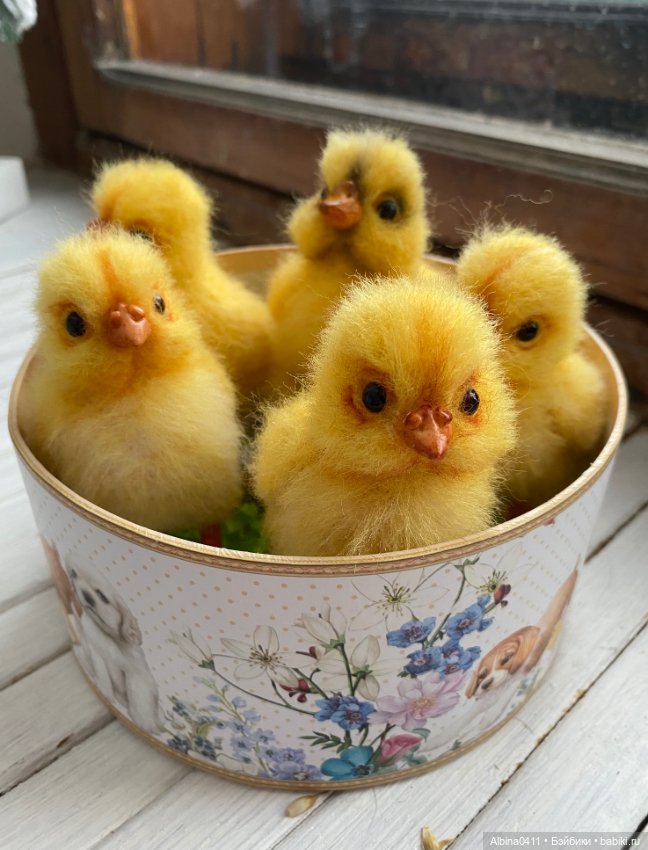 Пасхальные радости) — Валяные игрушки из шерсти: сухое валяние (фото 8)