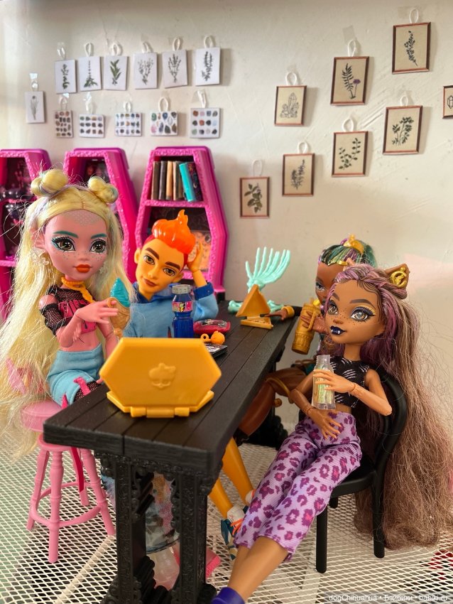 Приключения в школе монстров. Не зовите духов трижды .Часть 1