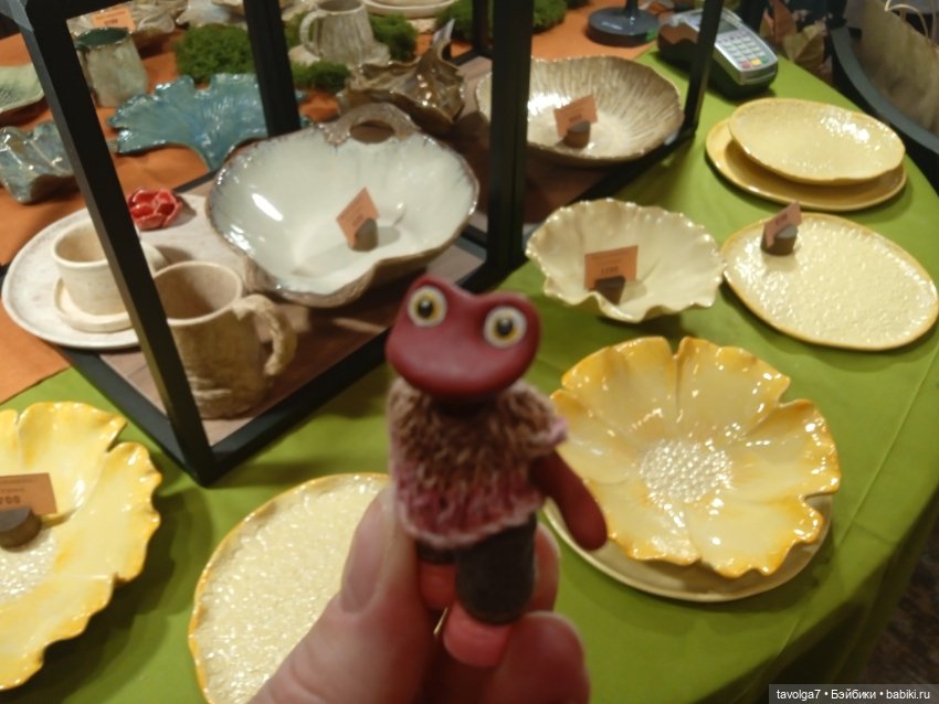 Как мы с Лягушечкой на Local Ceramics Fest в марте месяце ходили