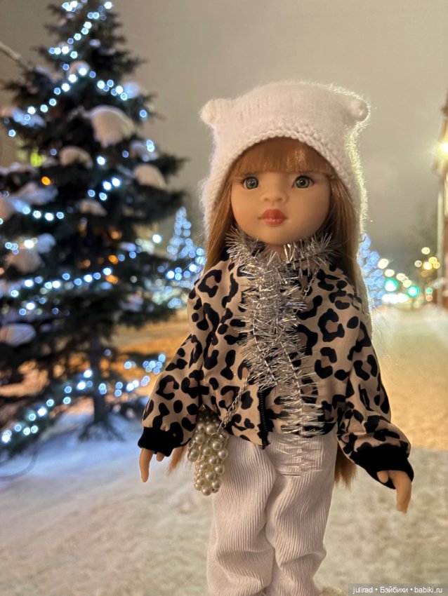 Зимняя прогулка с куклами Паола Рейна (фото 8)