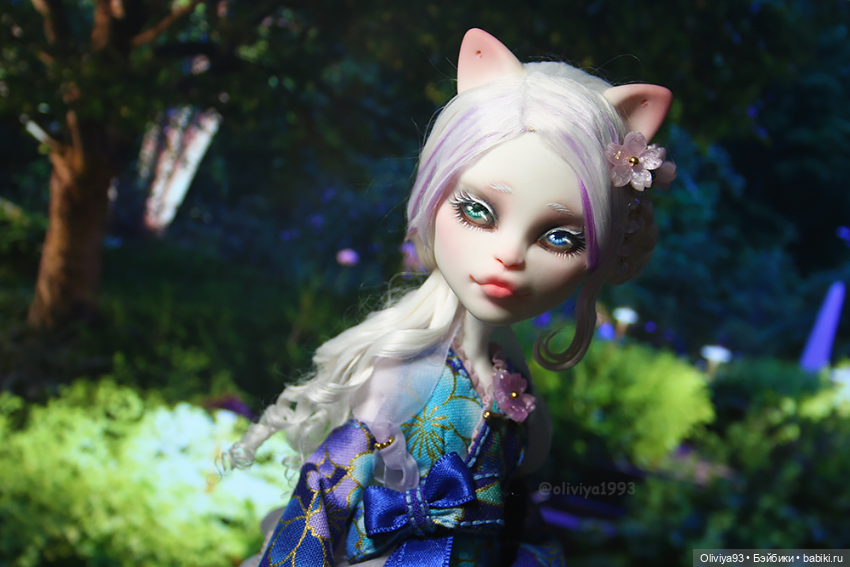 «Словно цветок, распустившийся в лучах лунного света»🌺💙 (фото 4)